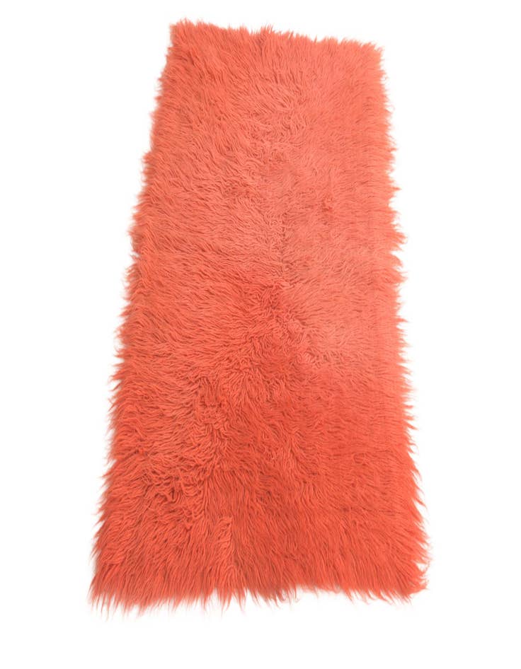 Detail image of  2' 6 x 4' 6  Hand Knotted Moroccan Wool Rug