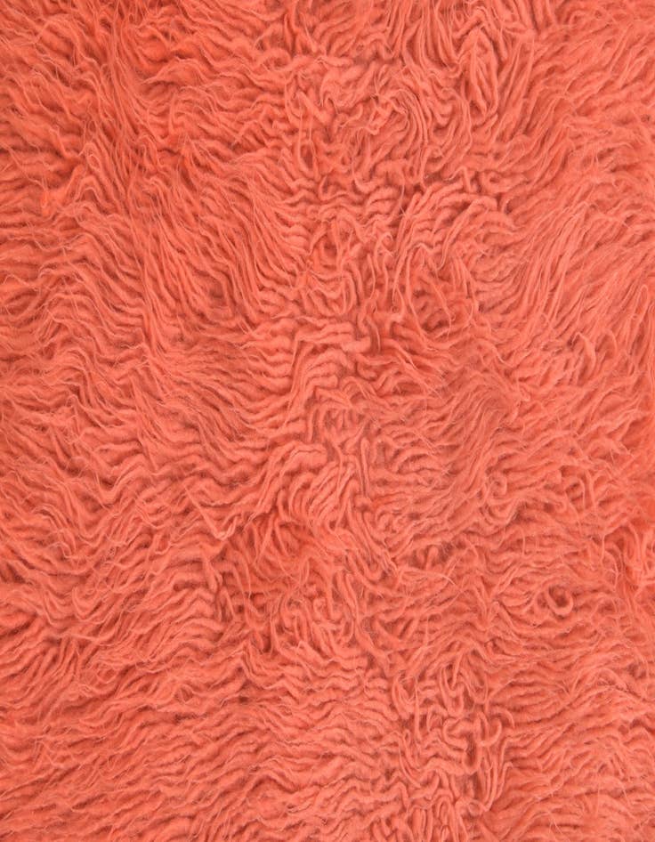 Detail image of  2' 6 x 4' 6  Hand Knotted Moroccan Wool Rug