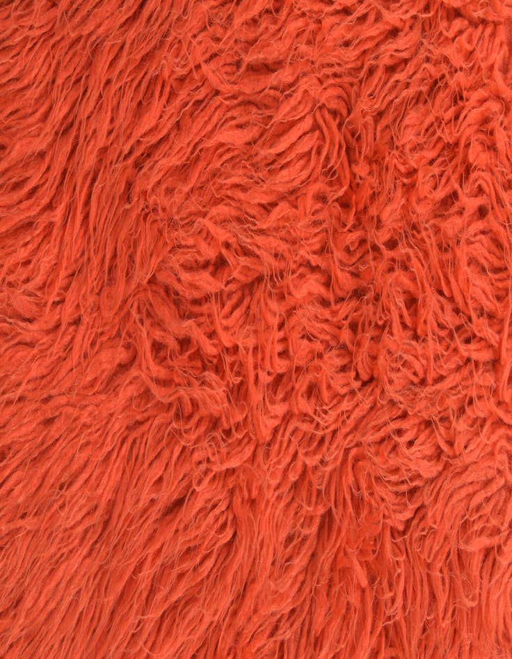 Detail image of  3' 6 x 6' 8  Hand Knotted Moroccan Wool Rug