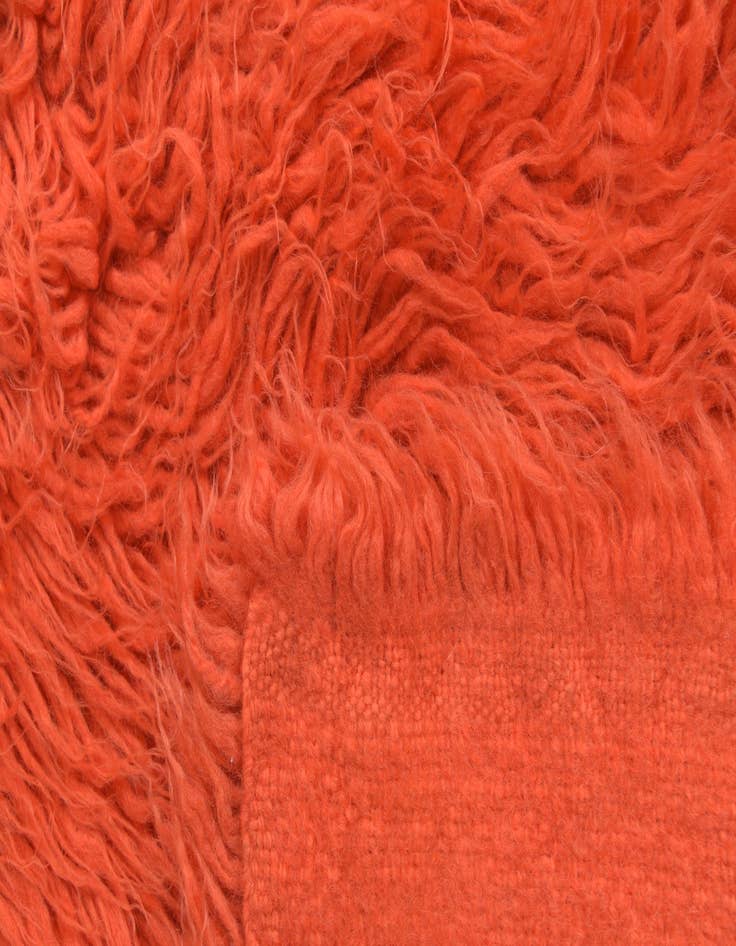 Detail image of  3' 6 x 6' 8  Hand Knotted Moroccan Wool Rug