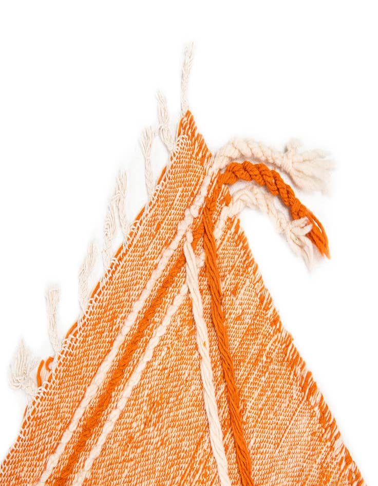 Detail image of  5' 10 x 10' 6  Hand Knotted Moroccan Wool Rug