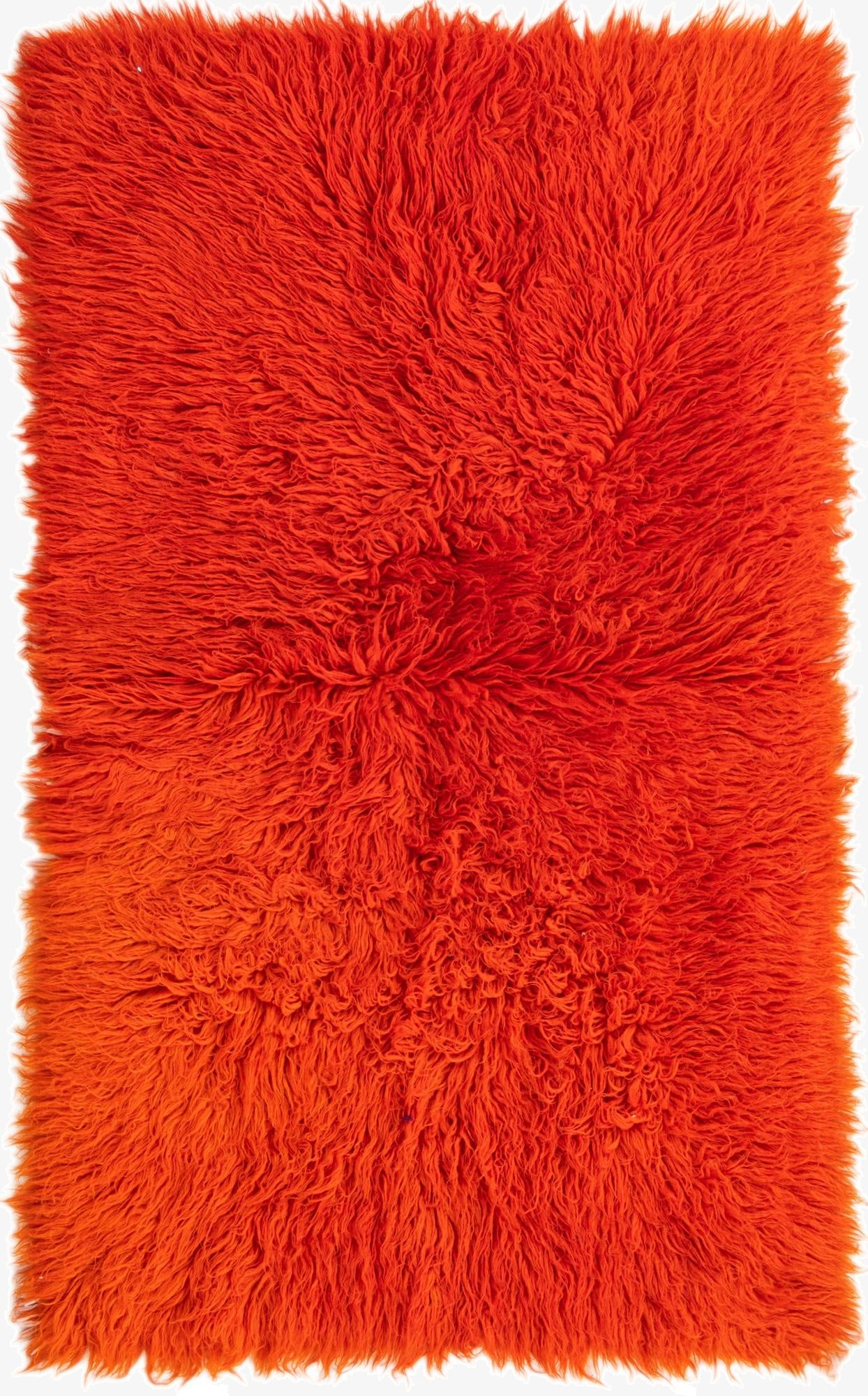  3' 3 x 5' 4  Hand Knotted Moroccan Wool Rug