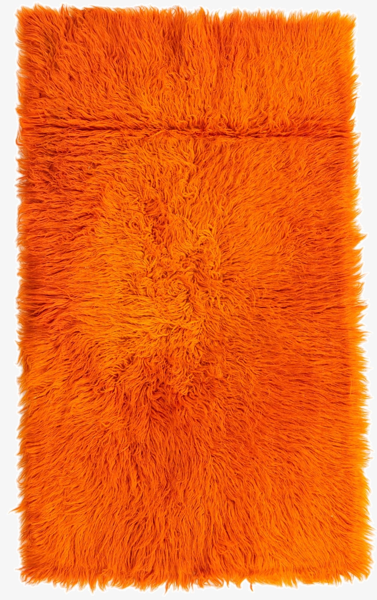  2' 10 x 4' 9  Hand Knotted Moroccan Wool Rug