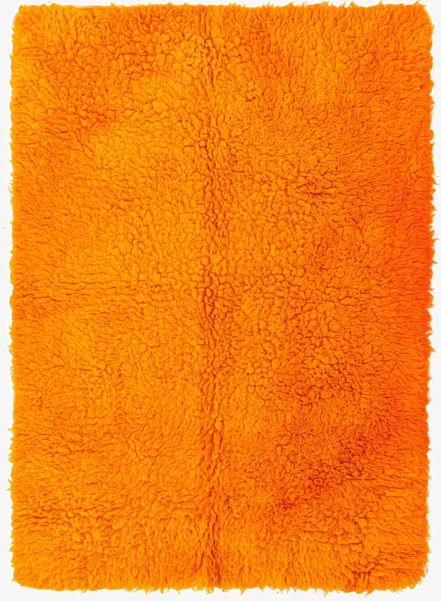  4' 3 x 5' 9  Hand Knotted Moroccan Wool Rug