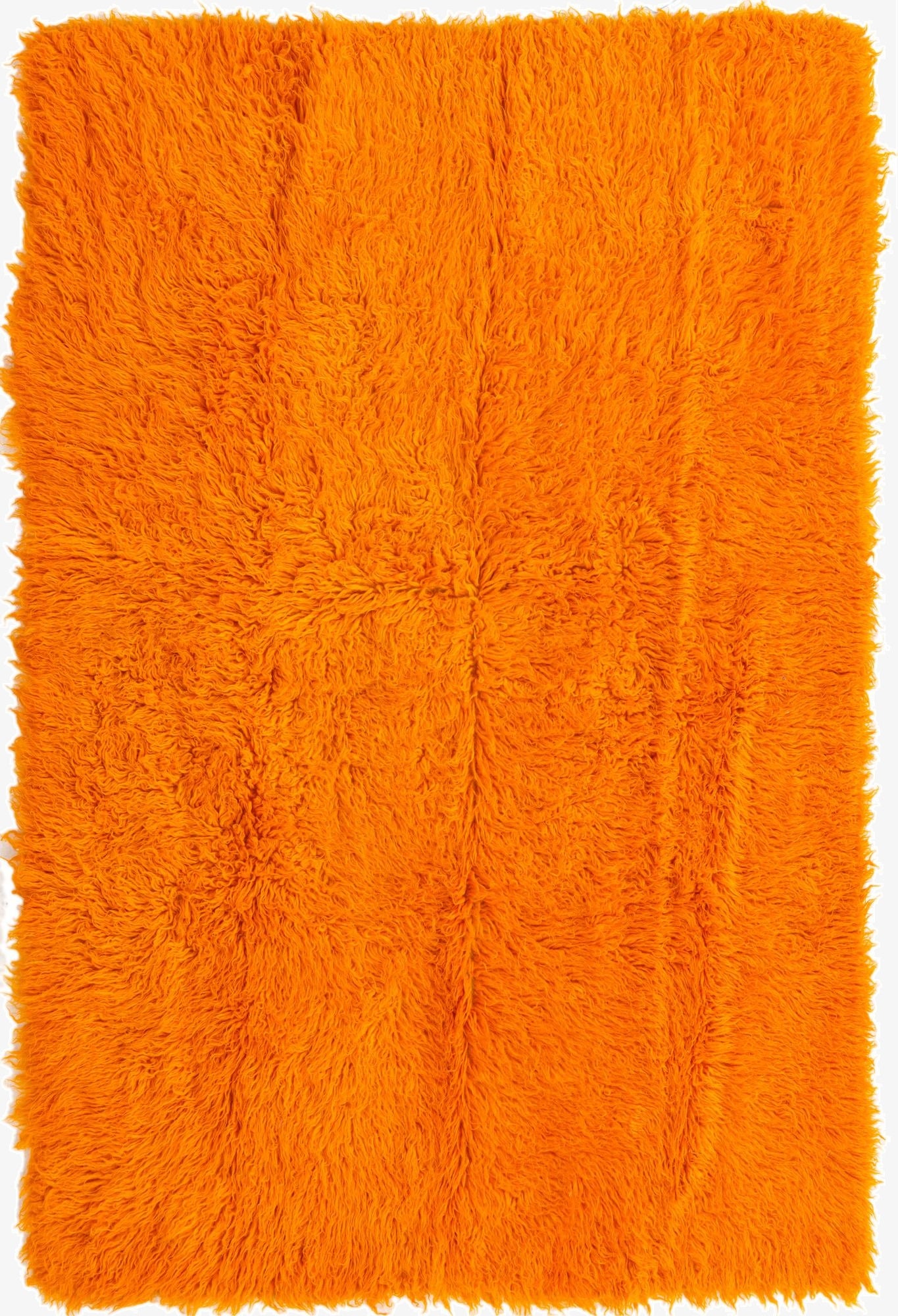  4' 7 x 6' 8  Hand Knotted Moroccan Wool Rug