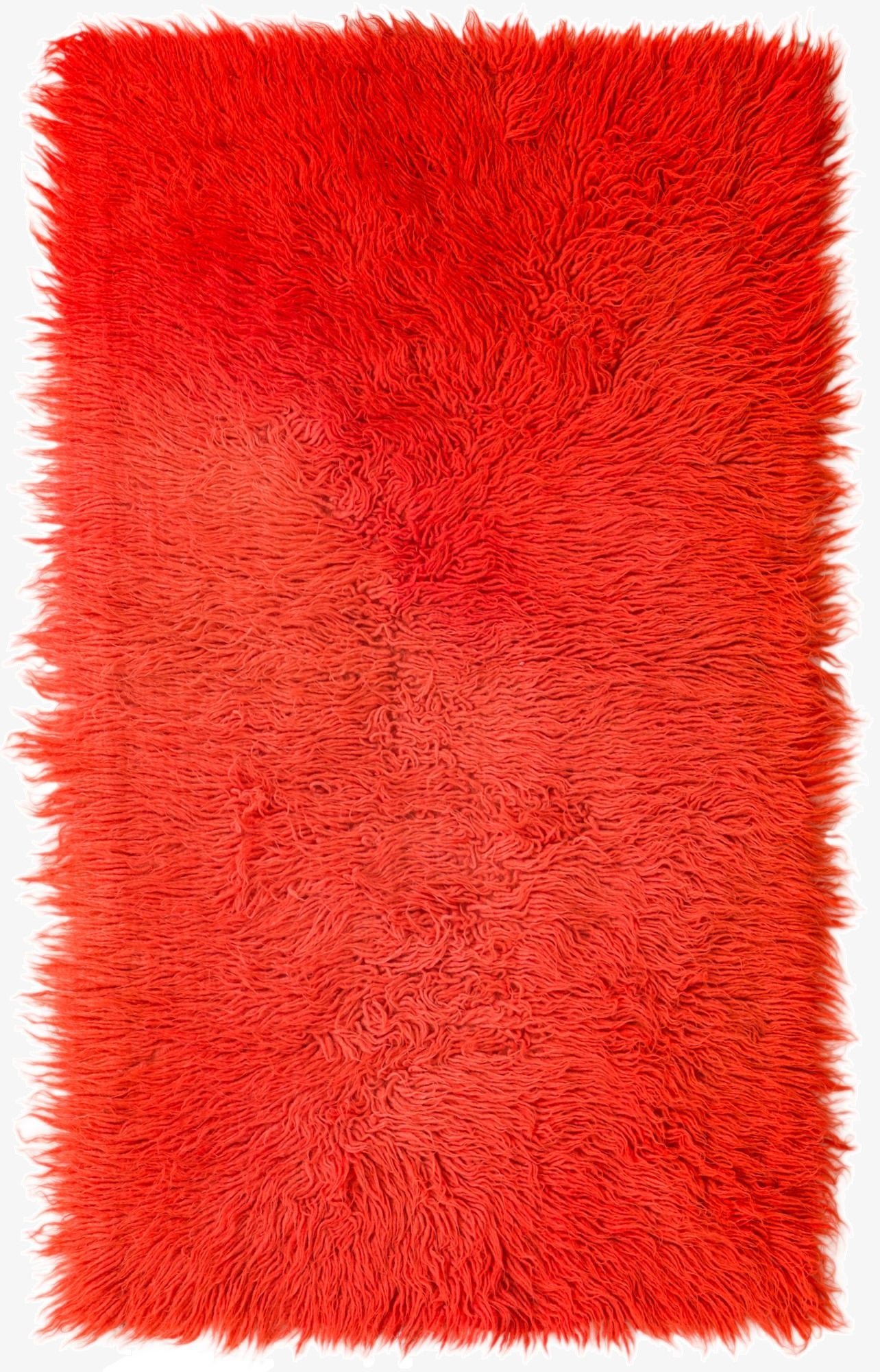  2' 6 x 4' 6  Hand Knotted Moroccan Wool Rug