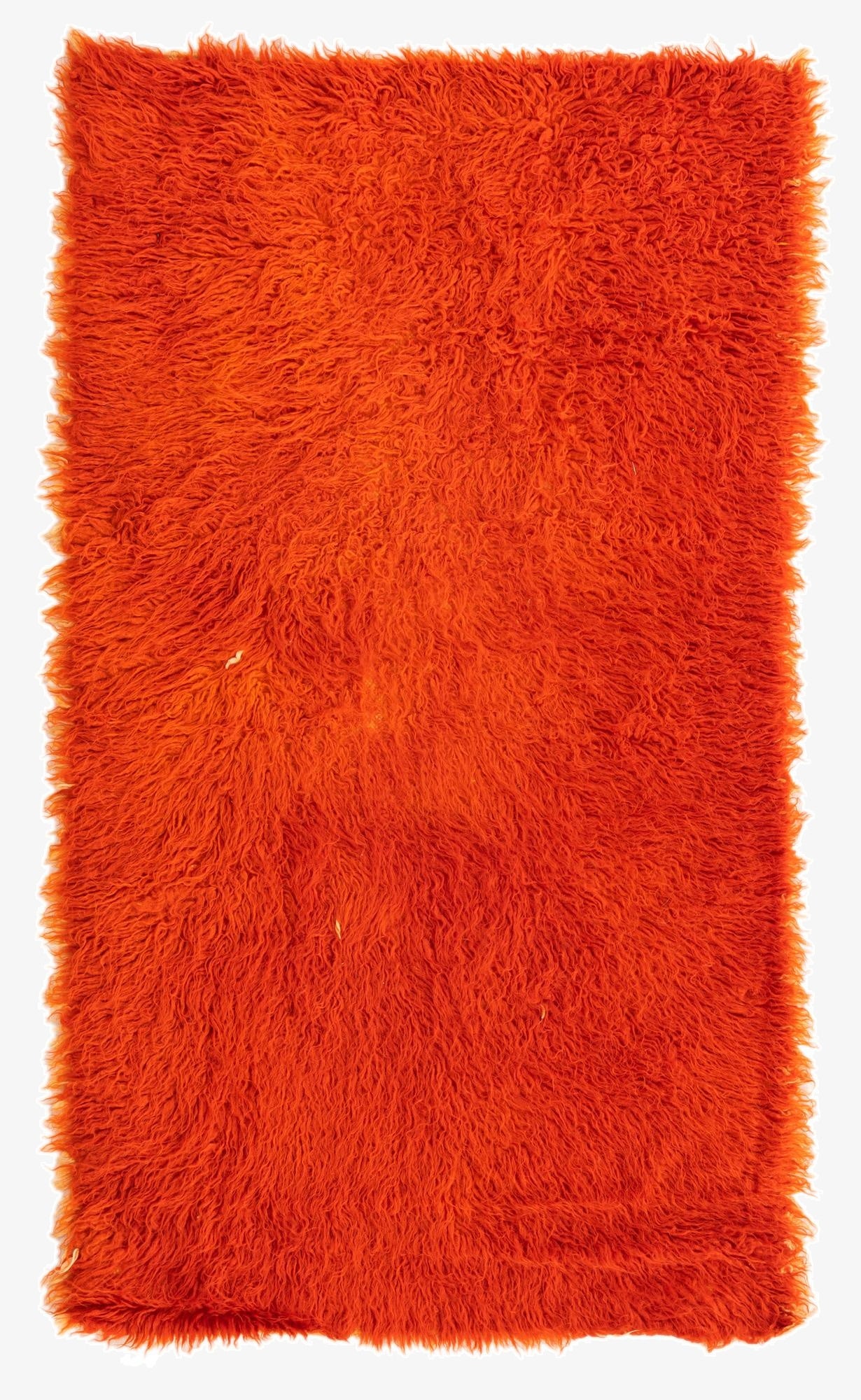  2' 9 x 4' 10  Hand Knotted Moroccan Wool Rug