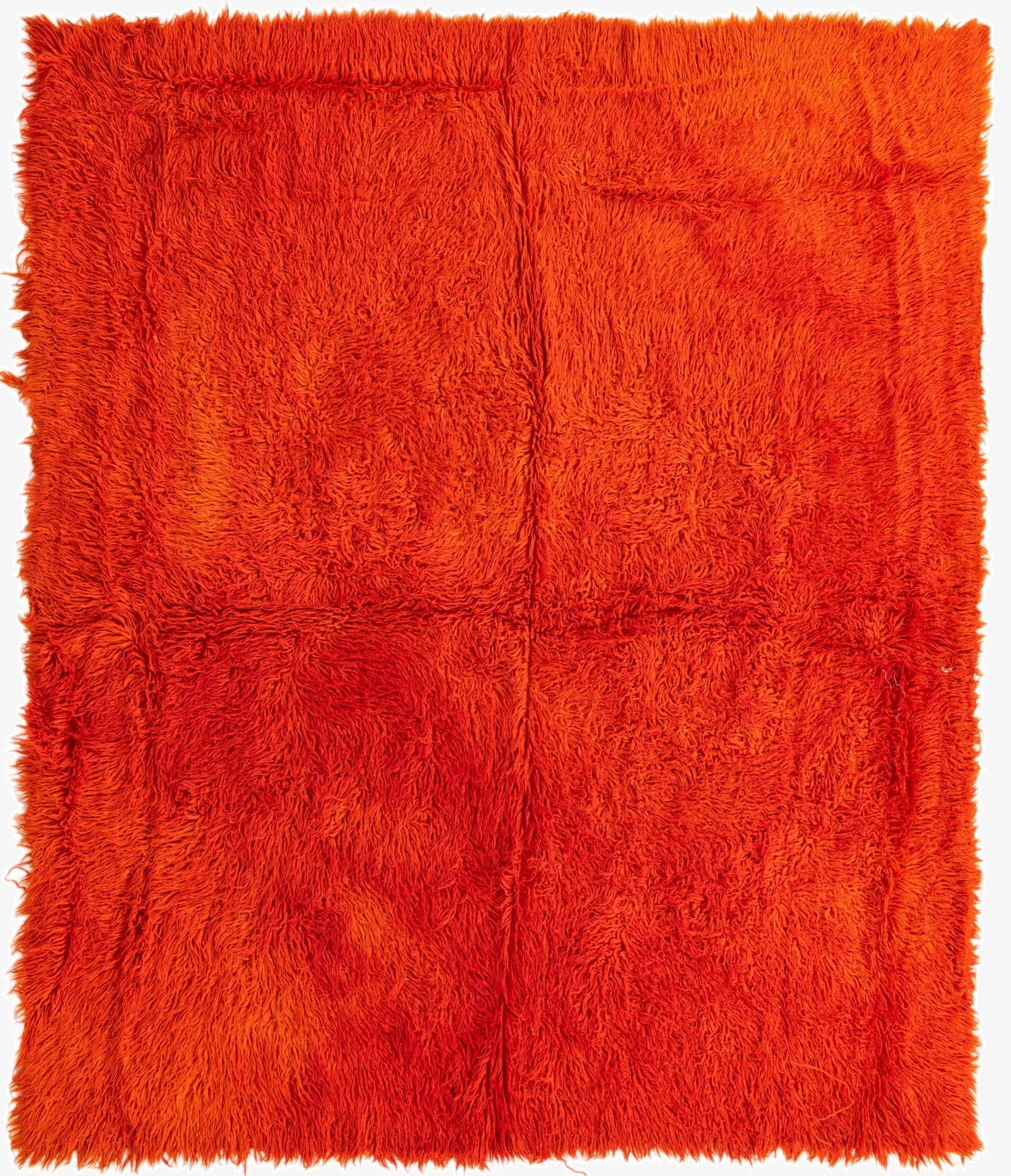  7' 4 x 8' 11  Hand Knotted Moroccan Wool Rug