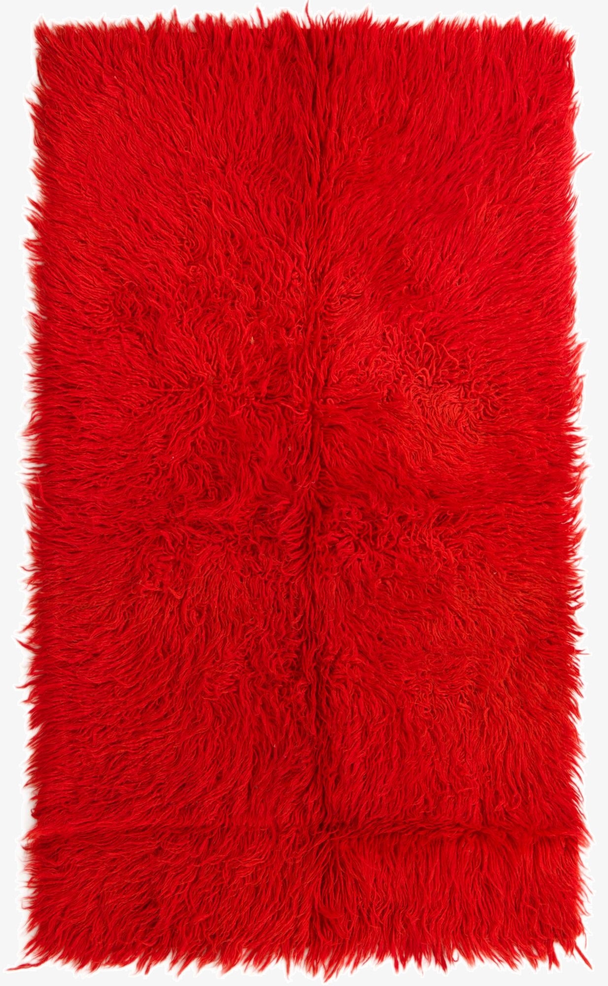  2' 10 x 5'  Hand Knotted Moroccan Wool Rug