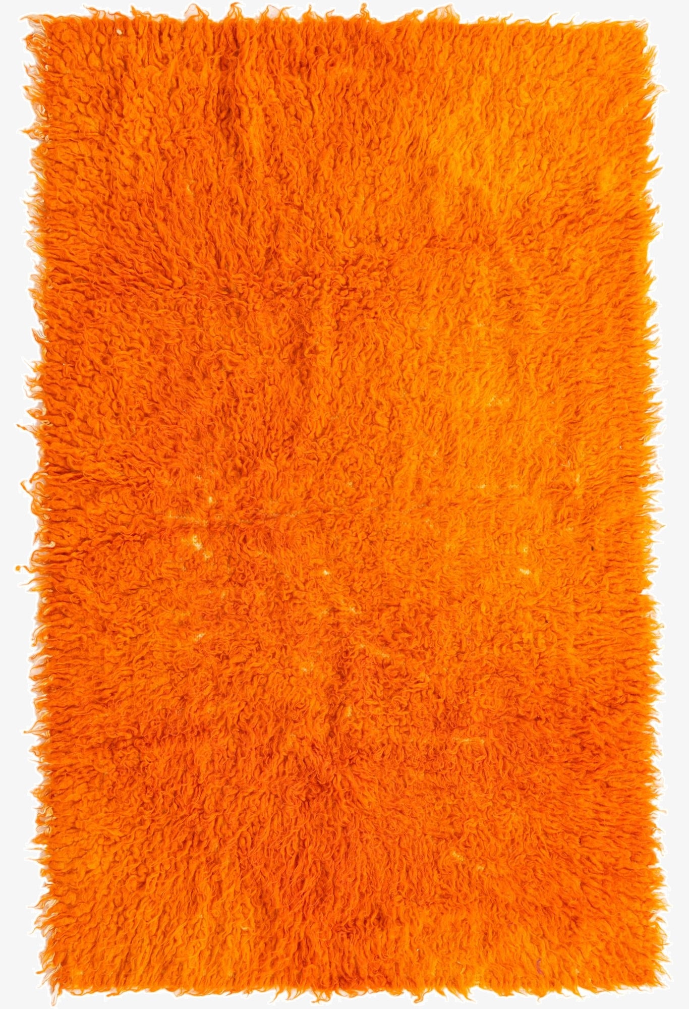  3' 1 x 4' 9  Hand Knotted Moroccan Wool Rug