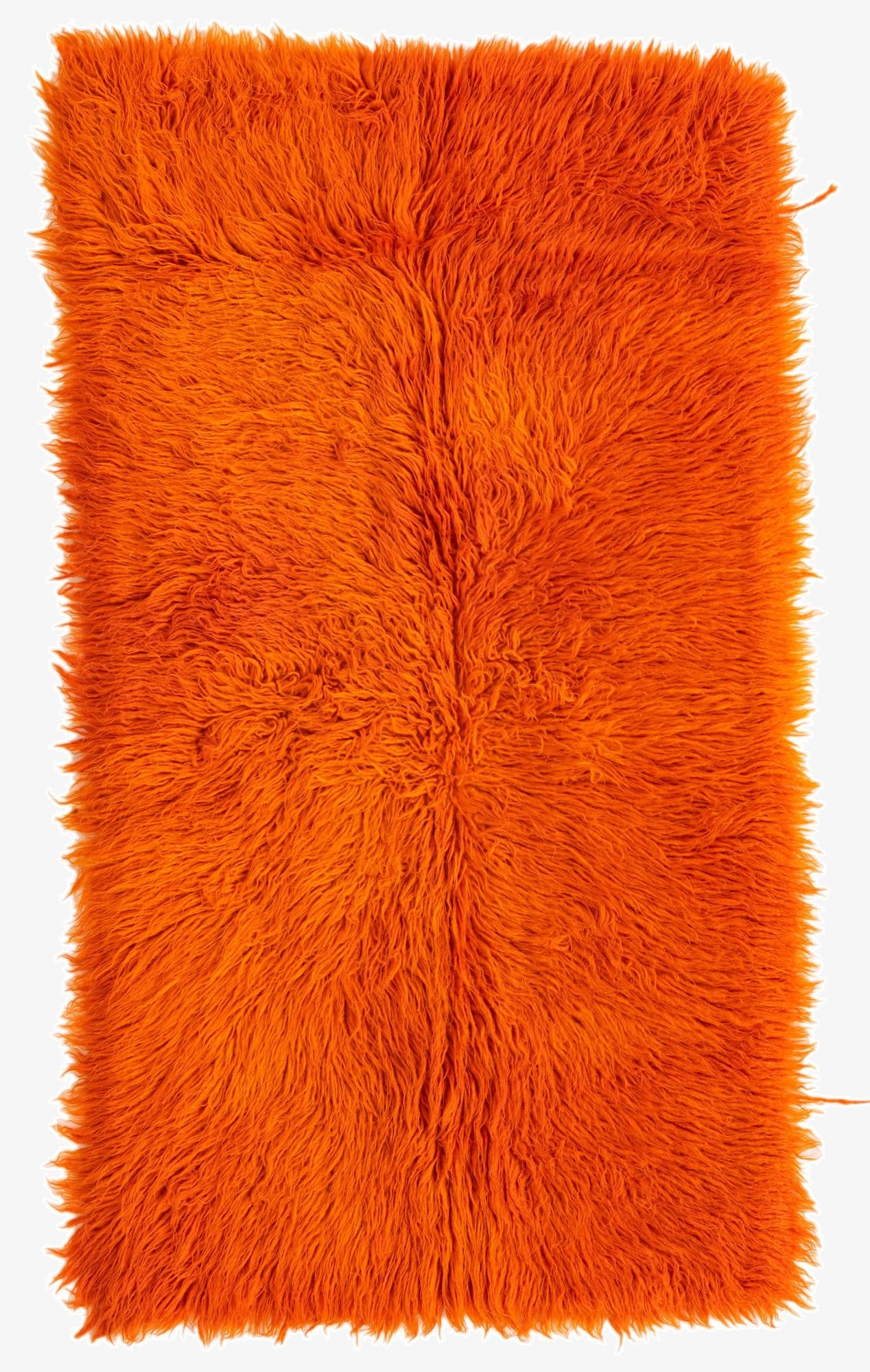  2' 6 x 4' 5  Hand Knotted Moroccan Wool Rug