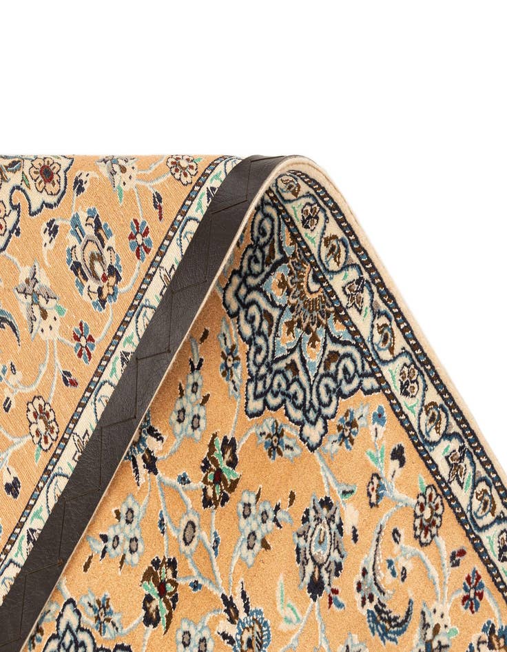 Detail image of  1' 8 x 4' 2  Hand Knotted Nain Rug