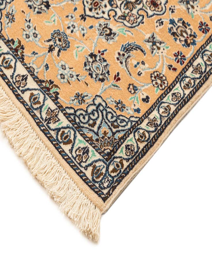 Detail image of  1' 8 x 4' 2  Hand Knotted Nain Rug