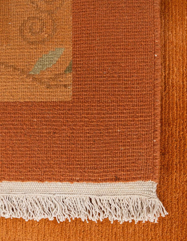 Detail image of  5' 7 x 7' 10  Hand Knotted Nepal Wool Rug