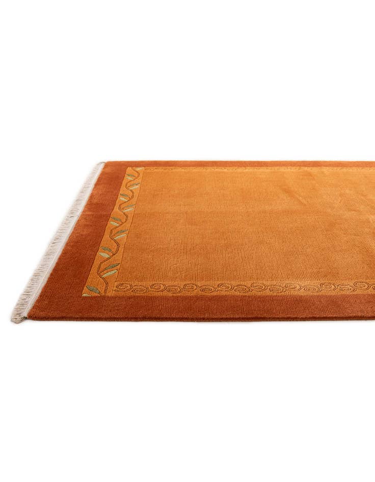 Detail image of  5' 7 x 7' 10  Hand Knotted Nepal Wool Rug