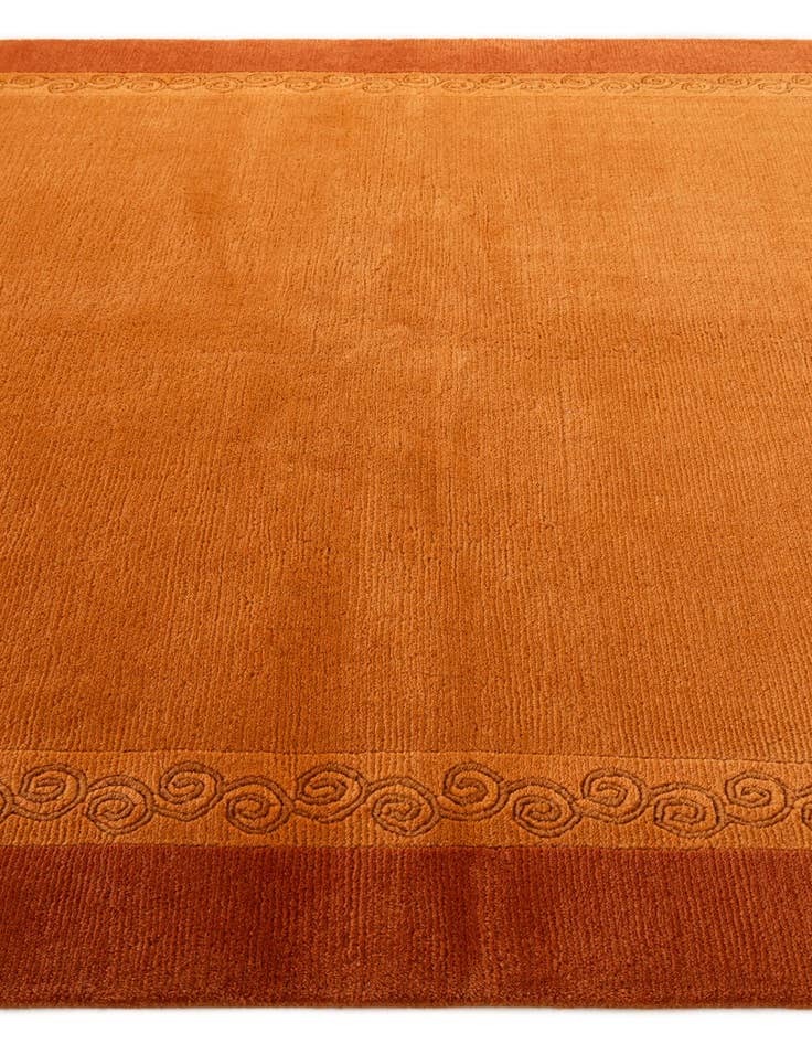 Detail image of  5' 7 x 7' 10  Hand Knotted Nepal Wool Rug