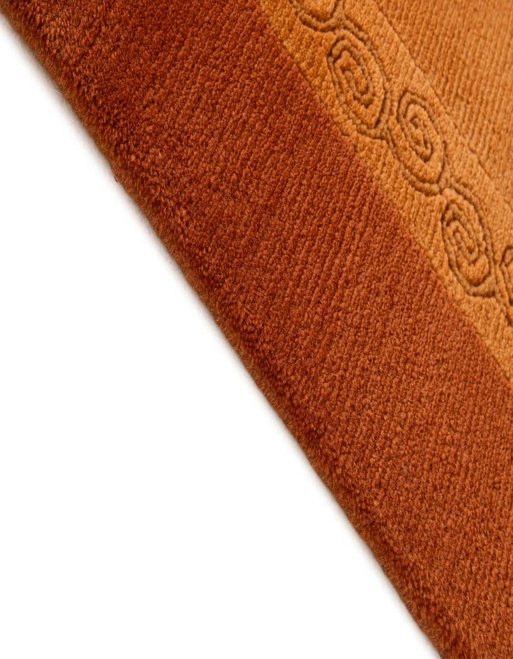 Detail image of  5' 7 x 7' 10  Hand Knotted Nepal Wool Rug