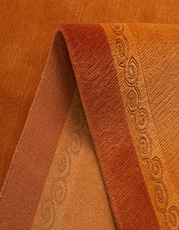 Detail image of  5' 7 x 7' 10  Hand Knotted Nepal Wool Rug