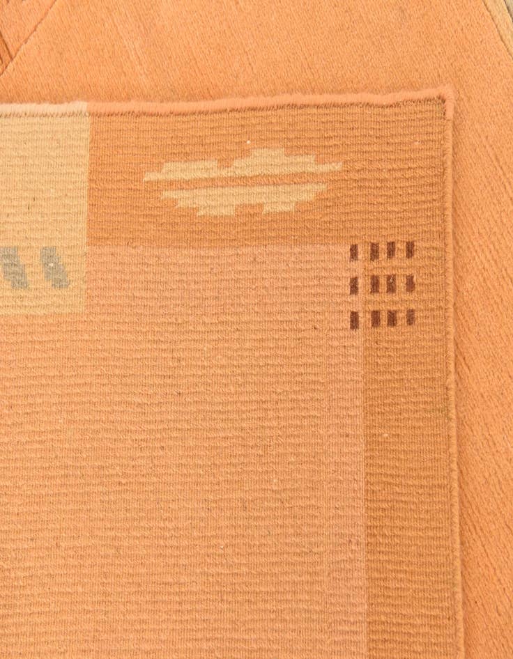 Detail image of  4' 1 x 5' 9  Hand Knotted Nepal Wool Rug