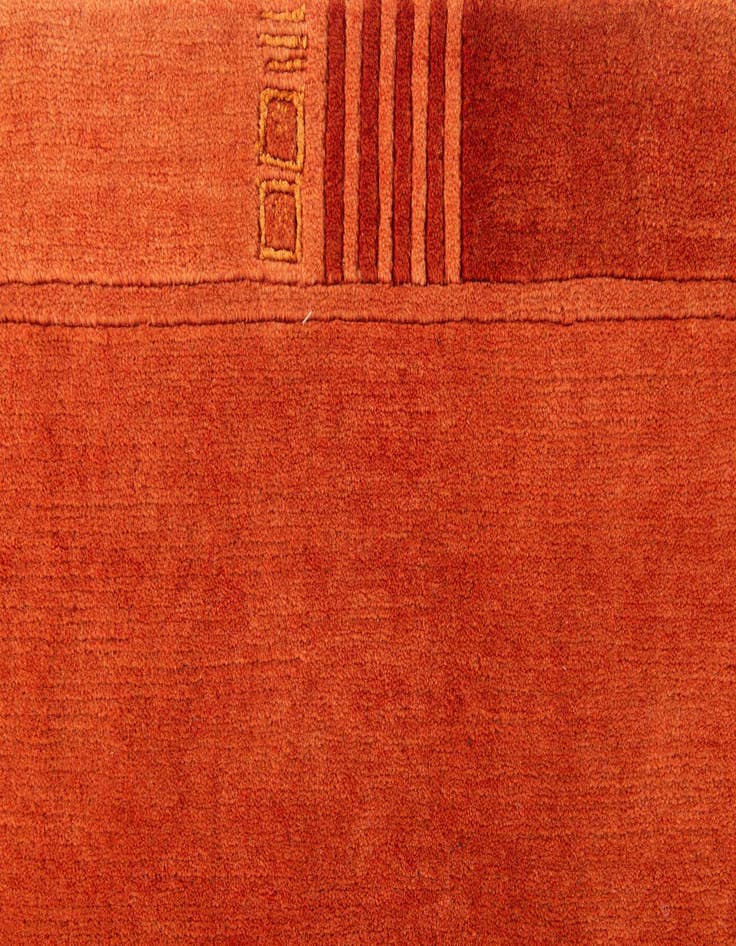 Detail image of  4' 8 x 6' 6  Hand Knotted Nepal Rug