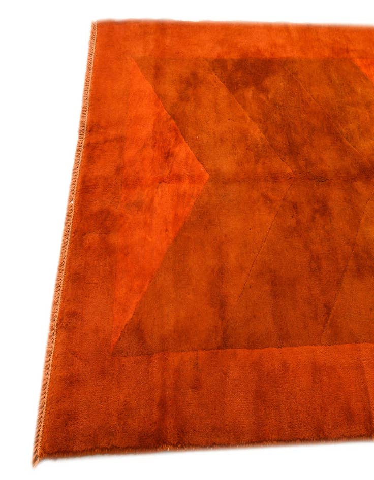 Detail image of  4' 5 x 6' 5  Hand Knotted Nepal Wool Rug