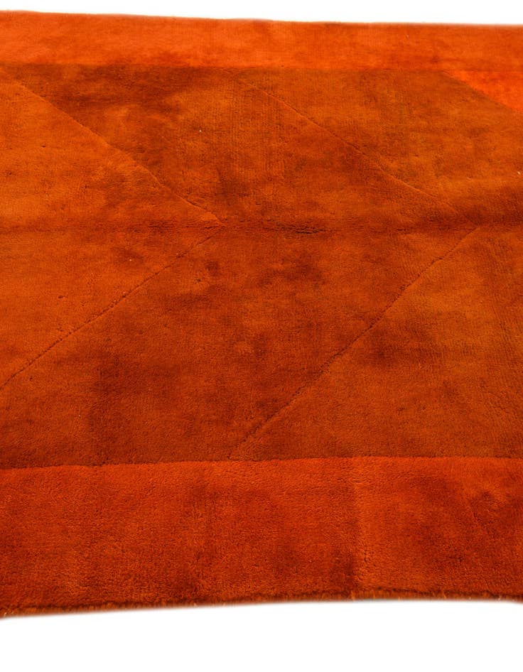 Detail image of  4' 5 x 6' 5  Hand Knotted Nepal Wool Rug