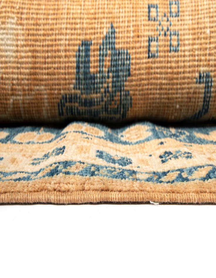 Detail image of  8' 10 x 11' 6  Hand Knotted Oushak Wool Rug