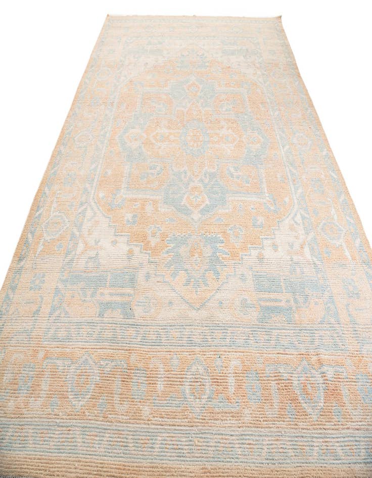 Detail image of  9' 2 x 12' 3  Hand Knotted Oushak Wool Rug