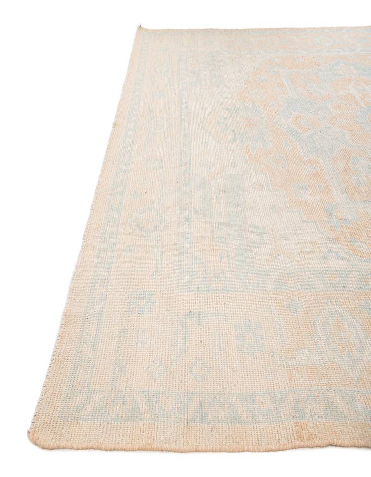 Detail image of  9' 2 x 12' 3  Hand Knotted Oushak Wool Rug