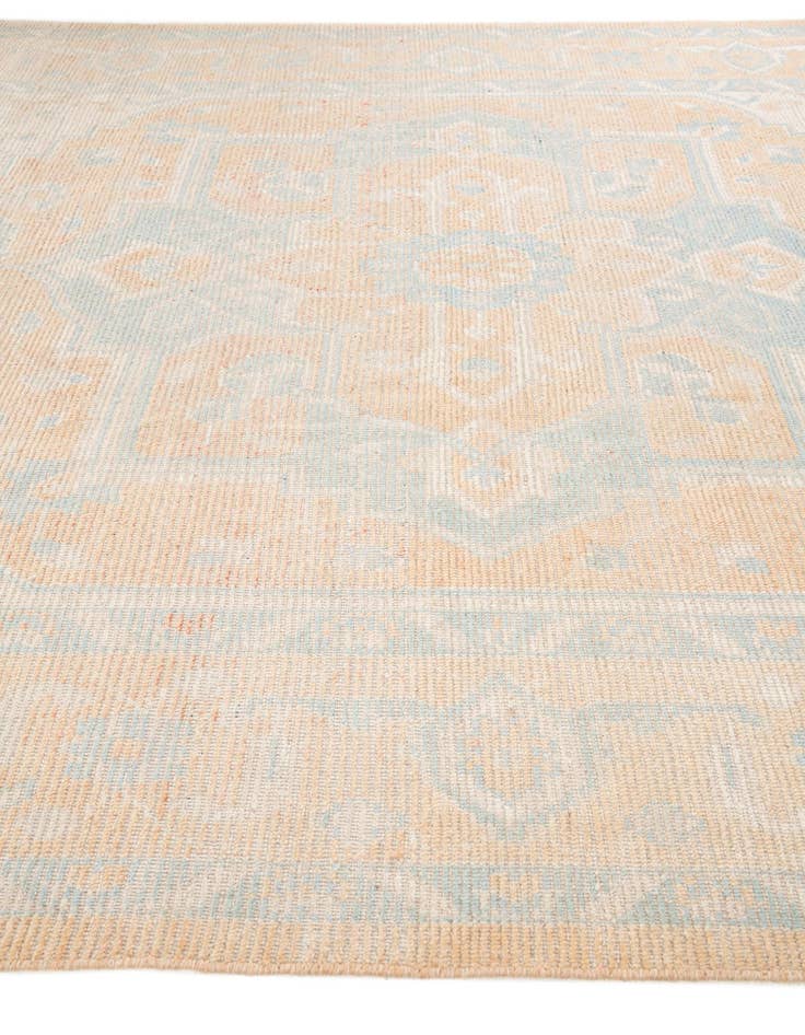 Detail image of  9' 2 x 12' 3  Hand Knotted Oushak Wool Rug