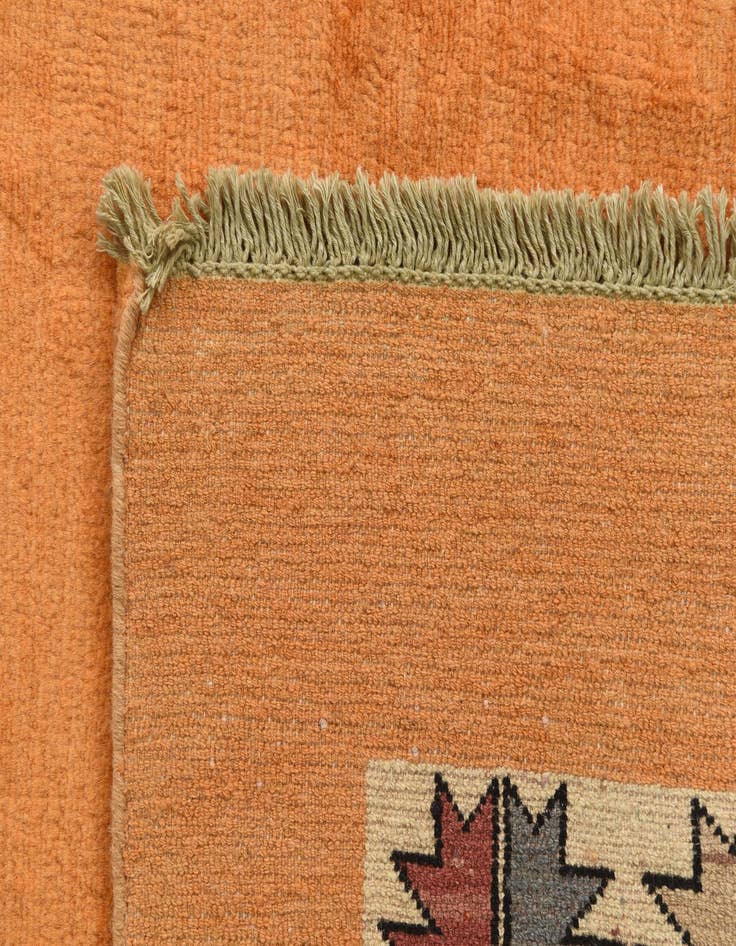 Detail image of  4' 1 x 5' 1  Hand Knotted Peshawar Ziegler Rug