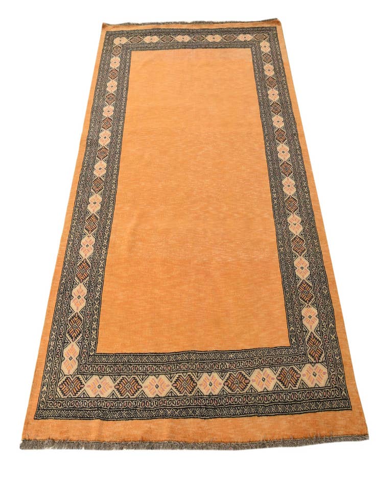 Detail image of  5' 3 x 6' 9  Hand Knotted Peshawar Ziegler Rug