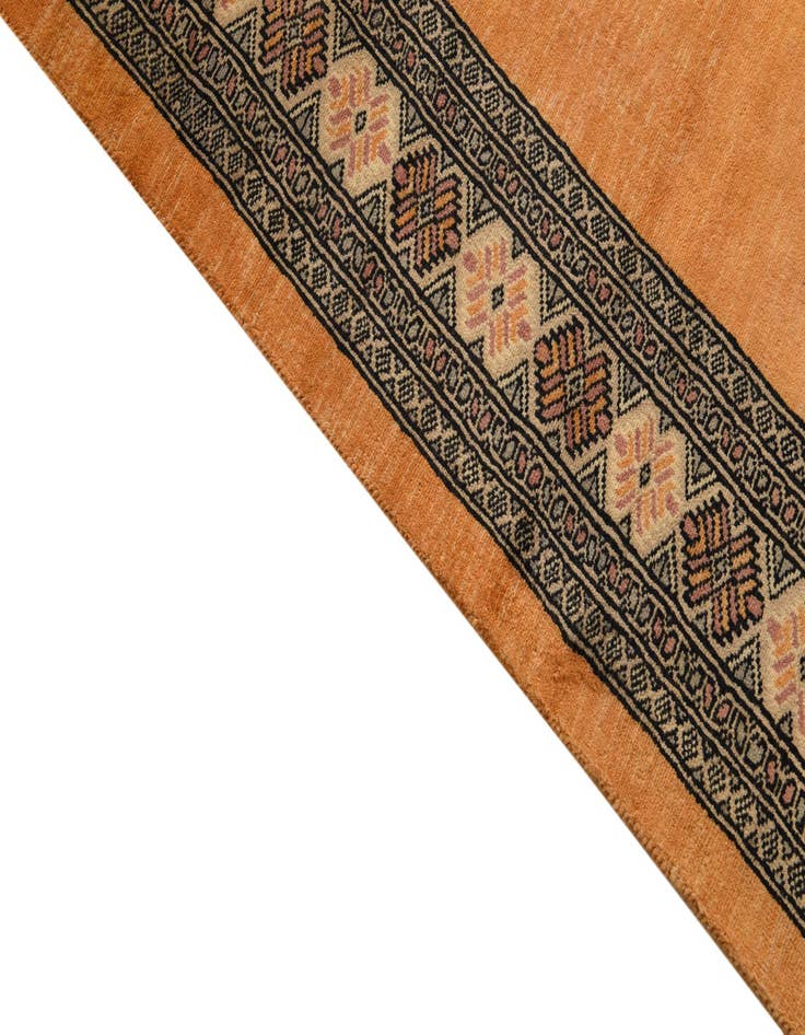 Detail image of  5' 3 x 6' 9  Hand Knotted Peshawar Ziegler Rug