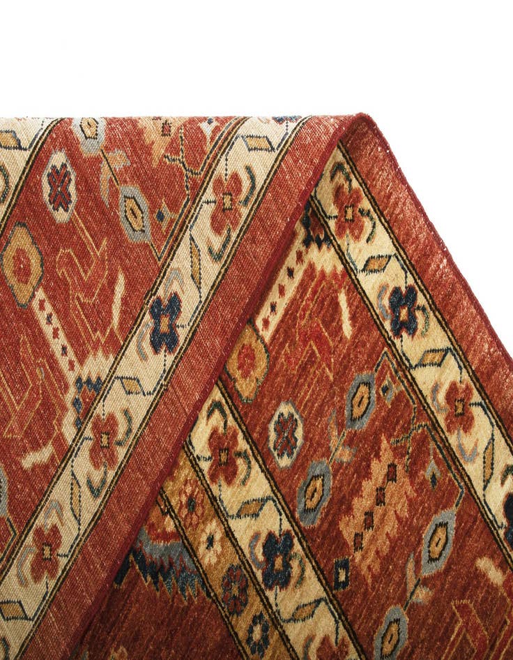 Detail image of  9' 9 x 12' 8 Sara Wool Rug