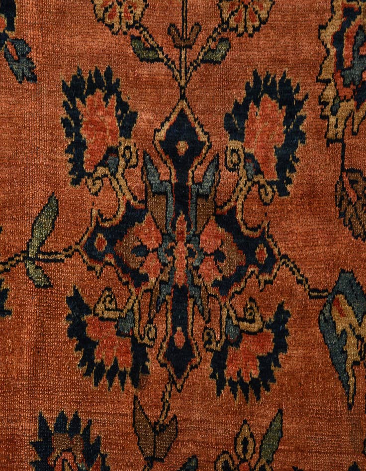 Detail image of  10' 2 x 12' 9  Hand Knotted Sarough Persian Wool Rug