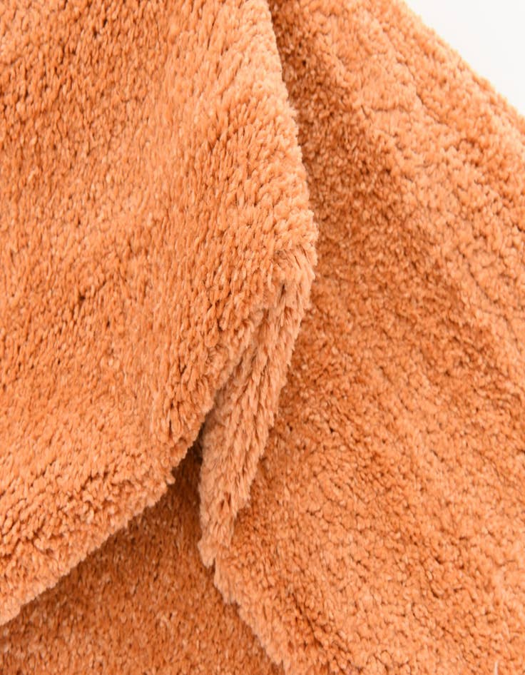 Detail image of  8' x 10' Solid Frieze Rug