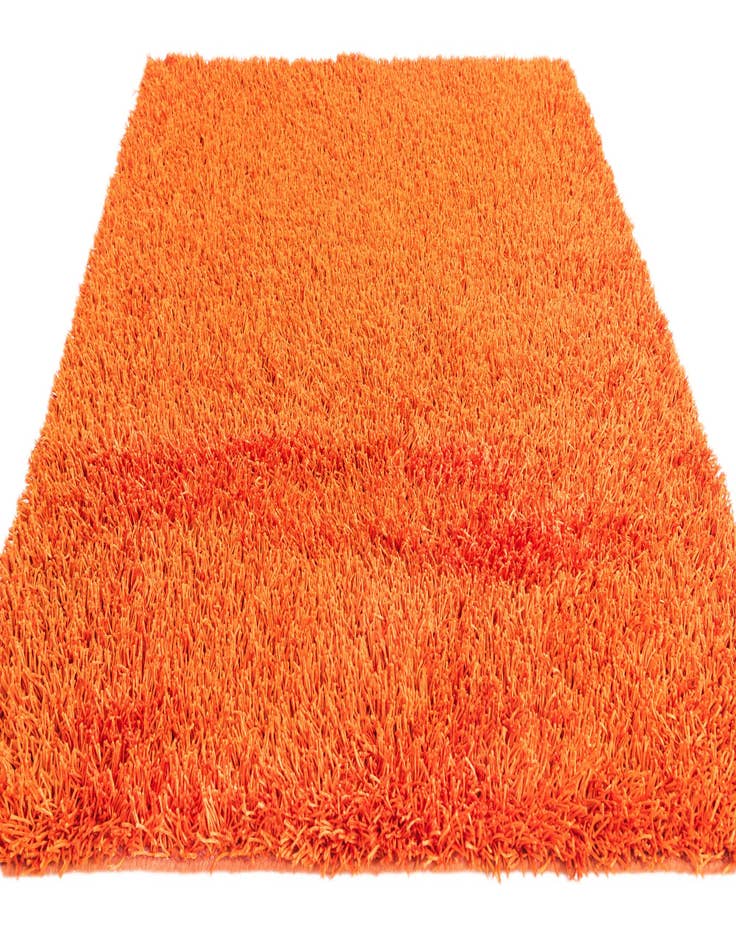 Detail image of  5' x 6' 6  Hand Knotted Solid Shag Oriental Rug