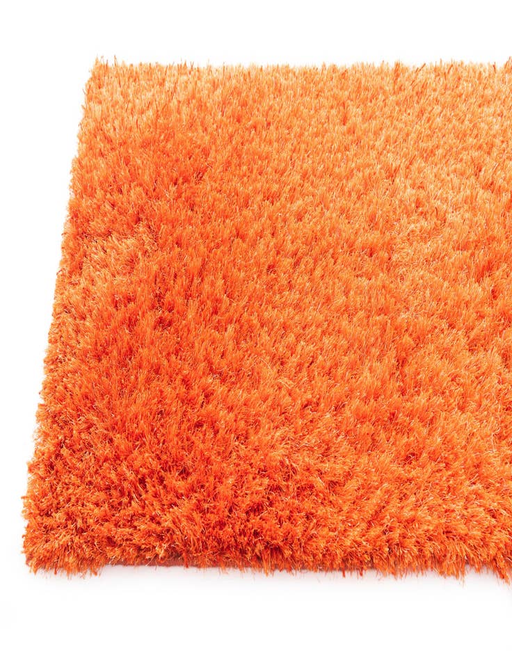 Detail image of  3' x 5' 3  Hand Knotted Solid Shag Oriental Rug