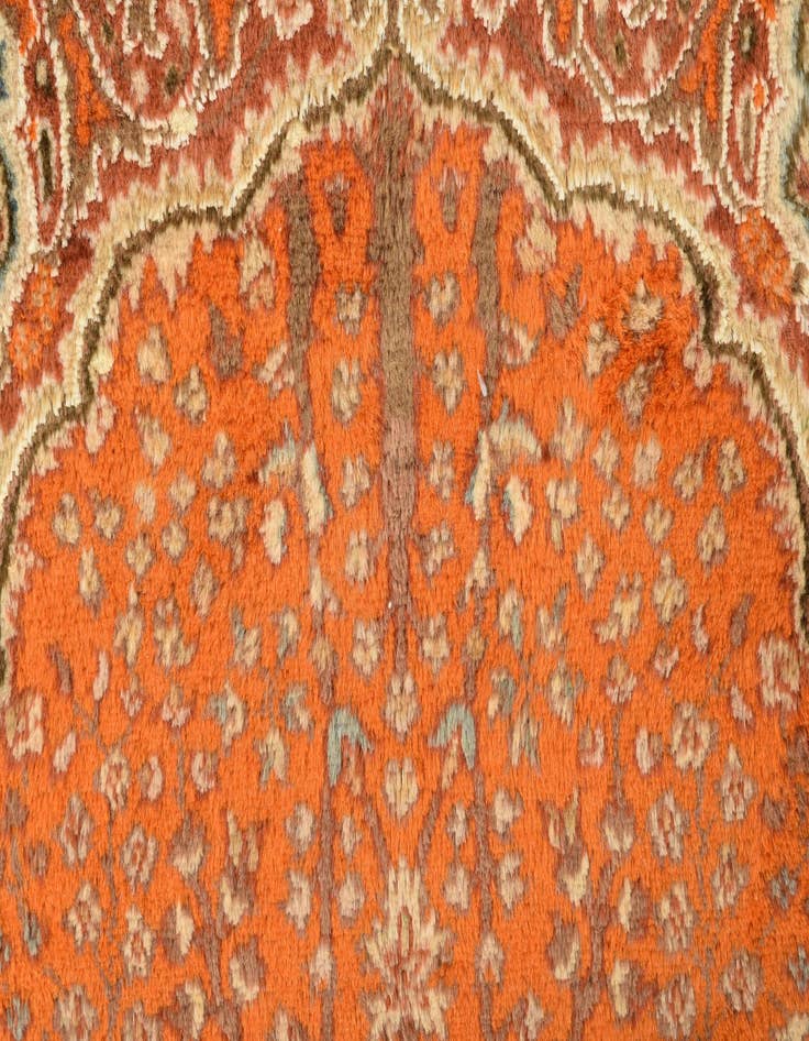 Detail image of  4' 1 x 6' 1  Hand Knotted Tabriz Rug