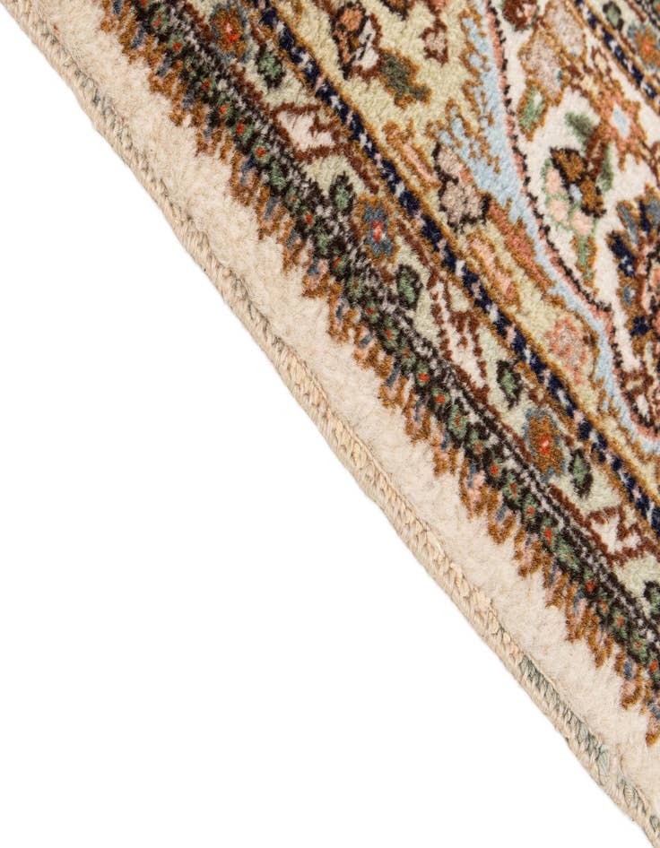 Detail image of  5' 7 x 8' 9  Hand Knotted Tabriz Wool Rug