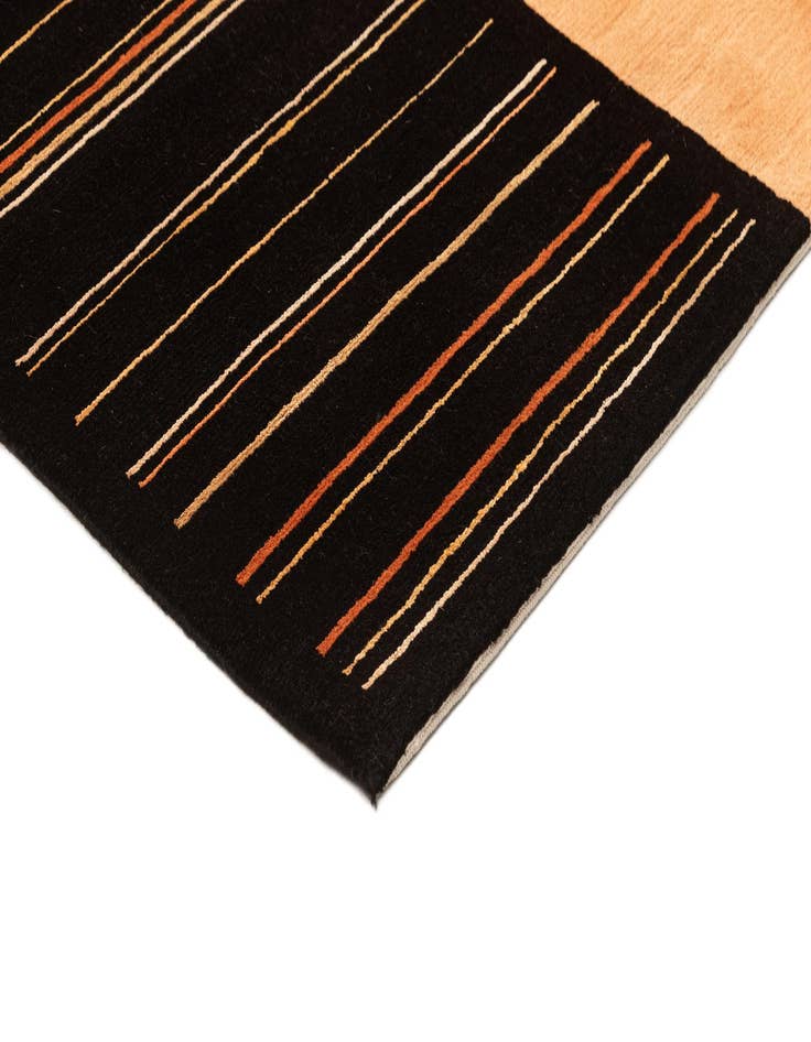 Detail image of  5' x 6' 9  Hand Knotted Tibet Wool Rug