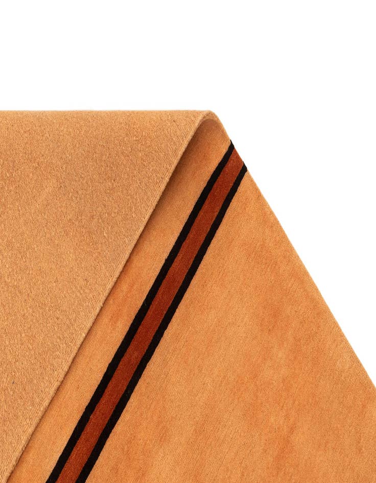 Detail image of  5' x 6' 9  Hand Knotted Tibet Wool Rug