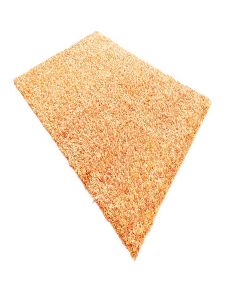 Detail image of  5' x 6' 10  Hand Knotted Two-Tone Shag Oriental Rug