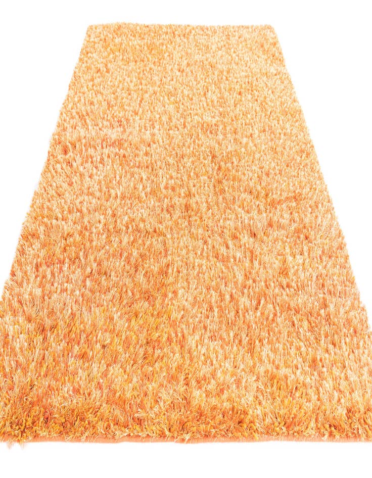 Detail image of  5' x 6' 10  Hand Knotted Two-Tone Shag Oriental Rug