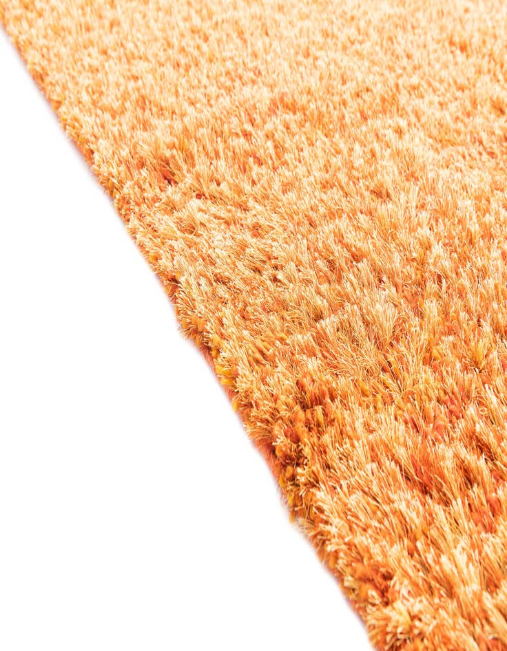 Detail image of  5' x 6' 10  Hand Knotted Two-Tone Shag Oriental Rug