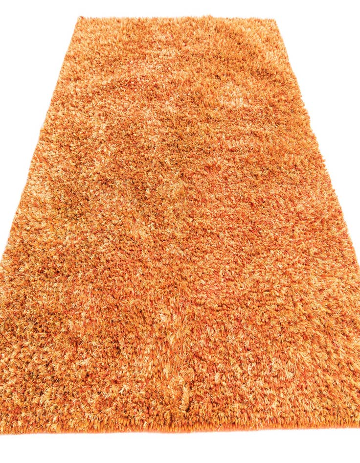 Detail image of 5' x 6' 10 Hand Knotted Two-Tone Shag Oriental Rug