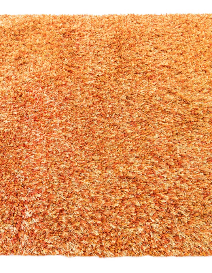 Detail image of 5' x 6' 10 Hand Knotted Two-Tone Shag Oriental Rug