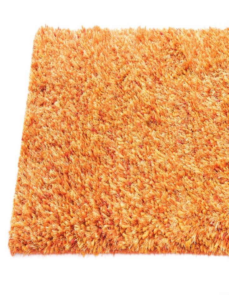 Detail image of 2' 5 x 4' 8 Hand Knotted Two-Tone Shag Oriental Rug