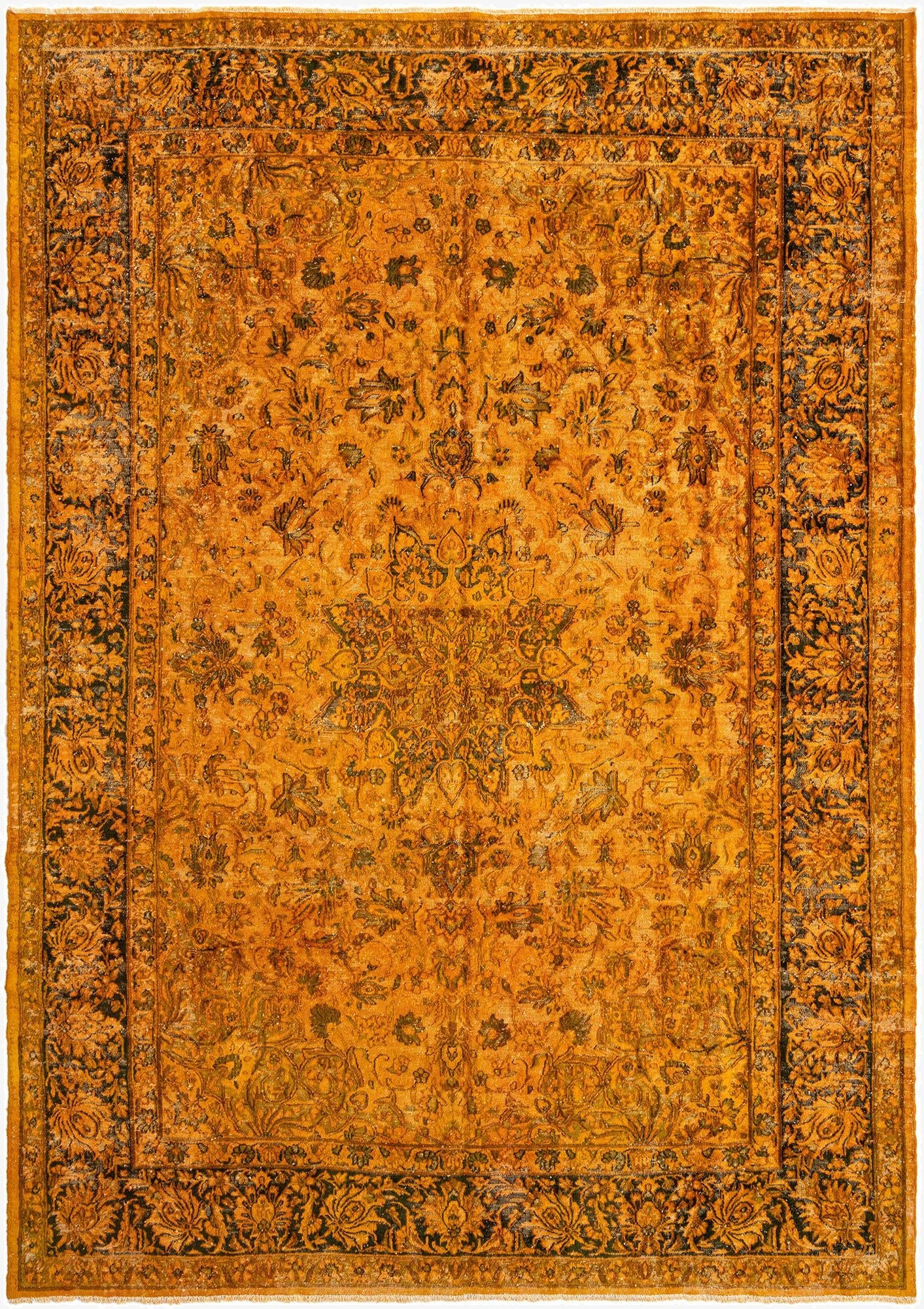  7' 11 x 11' 3 Vintage Royal Wool Rug