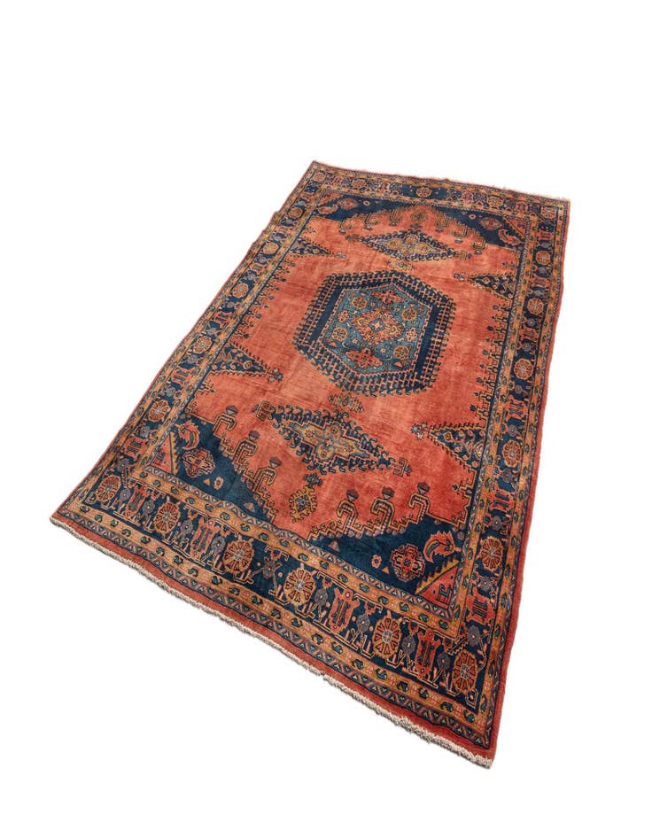 Detail image of  7' 1 x 11' 4 Viss Wool Rug